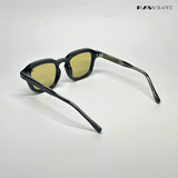 Vortex Shades - Yellow Black Square Sunglasses - RB2537