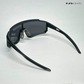 Turbo Tint - All Black Polarized Wrap Around Sunglasses - RB2442