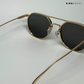 Round Luxe - Gold Round Sunglasses - RB2498