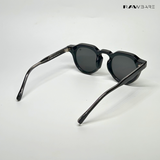 Groove Shades - All Black Round Sunglasses - RB2538