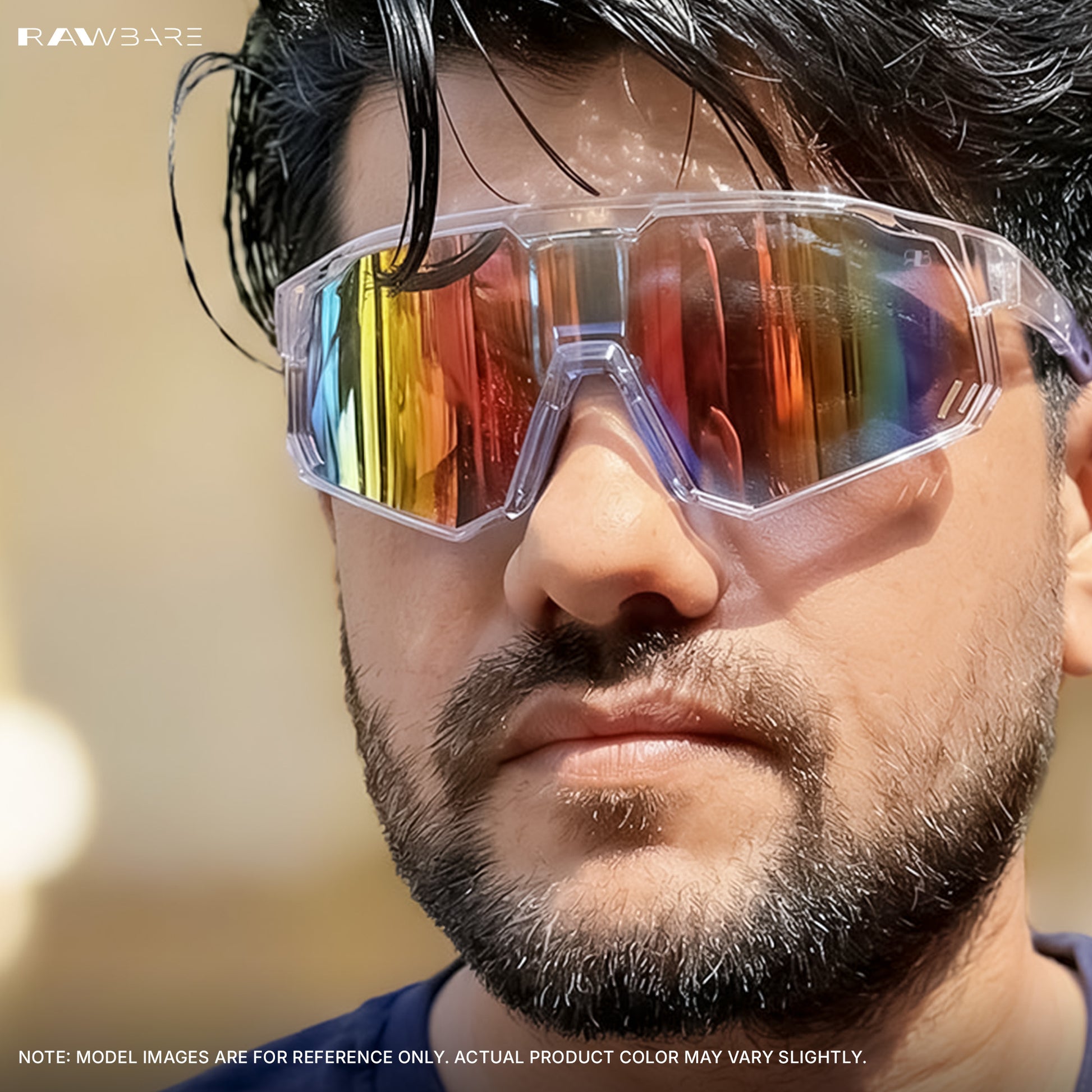 Velocity Core Hologlow Photochromic Wrap Around Sunglasses RB2817 by Rawbare