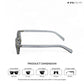 Sol - Stone Moss Rectangle Sunglasses - RB2463