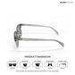Delhi Daze - Pebble Clubmaster Half Rim Sunglasses - RB2561