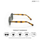 Jaipur Hues - Clear Safari Square Sunglasses - RB2567