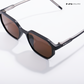 Tawi Gaze - Mudstone Angular Hexagon Sunglasses - RB2572