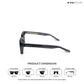 Waypoint- Frosted Brown Wayfarer Sunglasses - RB2672