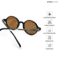Pondy Palette - Bark Bloom Round Sunglasses - RB2548