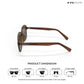 Jaipur Hues - Olive Bark Square Sunglasses - RB2564