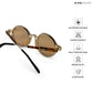 Pondy Palette - Lemon Blush Round Sunglasses - RB2552