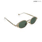 Jaisalmer Glow - Jade Glint Polarized Oval Sunglasses - RB2665