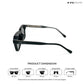 Nova Shades - All Black Square Sunglasses - RB2534