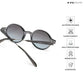 Pondy Palette - Iced Graphite Round Sunglasses - RB2549