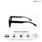 Classic Roamer - Black Blue Cut Wayfarer Sunglasses - RB2456