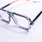 Poly - Ashlight Blue Cut Square Sunglasses - RB2656