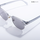 Delhi Daze - Pebble Clubmaster Half Rim Sunglasses - RB2561