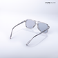 Patiala Drop - Stone Dust Geometric Aviator Sunglasses - RB2542