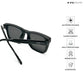 Maverick - All Black Wayfarer Sunglasses - RB2529