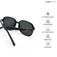 Jaipur Hues - Charcoal Square Sunglasses - RB2562