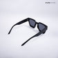 Boxy Bold - All Black Square Sunglasses - RB2527