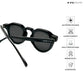 Groove Shades - All Black Round Sunglasses - RB2538