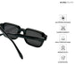 Rogue Shades - All Black Rectangle Sunglasses - RB2531