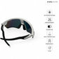 Swift - White Blue Polarized Wrap Around Sunglasses - RB2514
