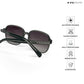 Jaipur Hues - Slate Blue Square Sunglasses - RB2563