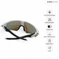 Swift - White Orange Polarized Wrap Around Sunglasses - RB2513