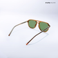 Coonoor Crest - Citrus Field Aviator Sunglasses - RB2696