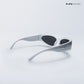 Street Phantom - Monochrome Rush Wraparound Sunglasses - RB2753