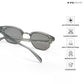 Delhi Daze - Pebble Clubmaster Half Rim Sunglasses - RB2561