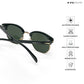 Delhi Daze - Jungle Dusk Clubmaster Half Rim Sunglasses - RB2557