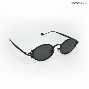 Jaisalmer Glow - Cherry Coal Polarized Oval Sunglasses - RB2664