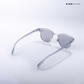 Delhi Daze - Pebble Clubmaster Half Rim Sunglasses - RB2561