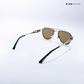 Steelix - Ember Steel Polarized Aviator Sunglasses - RB2729