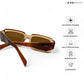 Morjim Muse - Brown Out Rectangle Sunglasses - RB2554