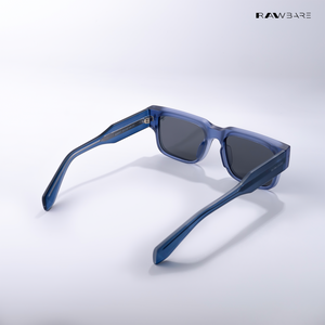 Timeless - Blue Polarized Rectangle Sunglasses - RB2445