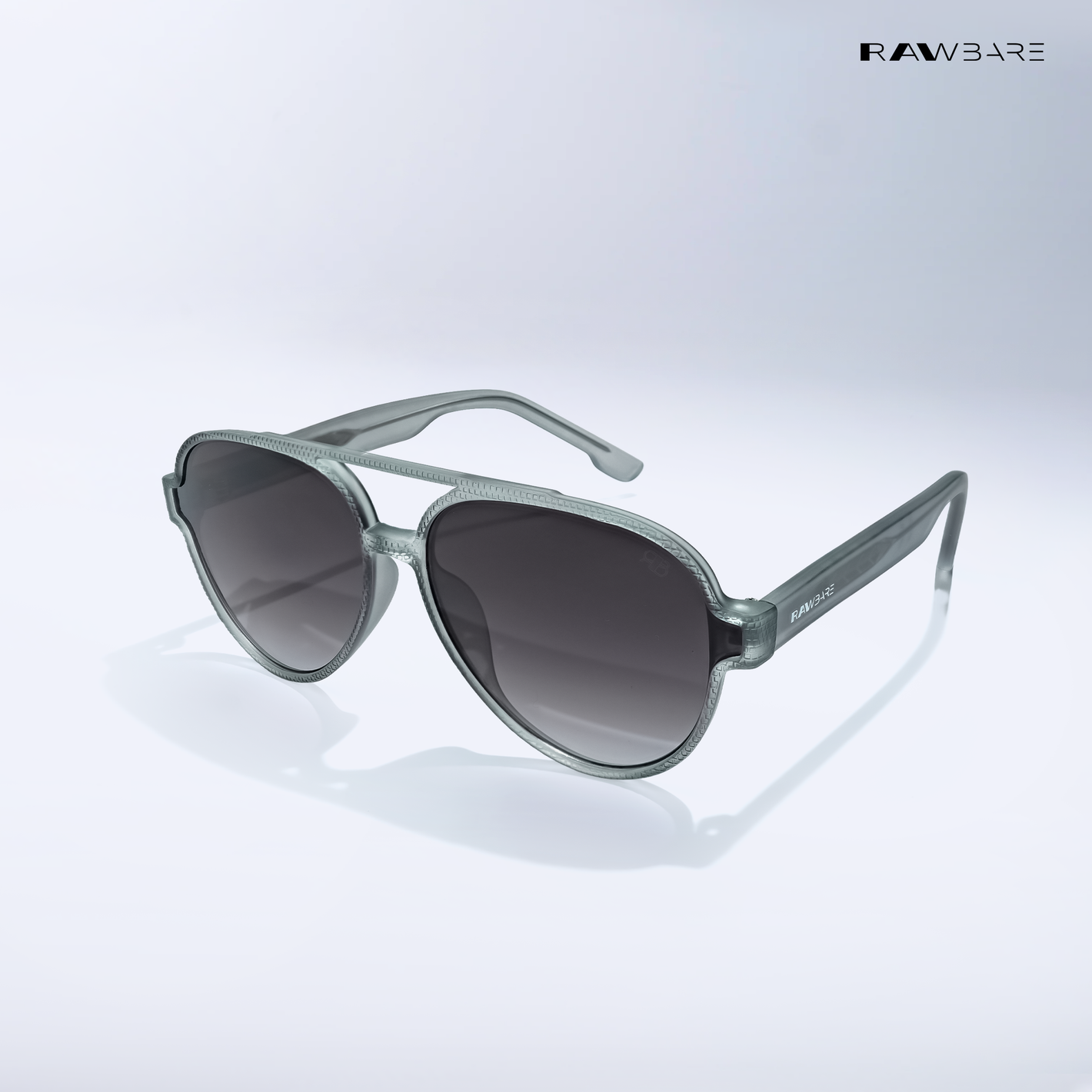 Rann Ray - Ash Blackline Aviator Sunglasses - RB2713
