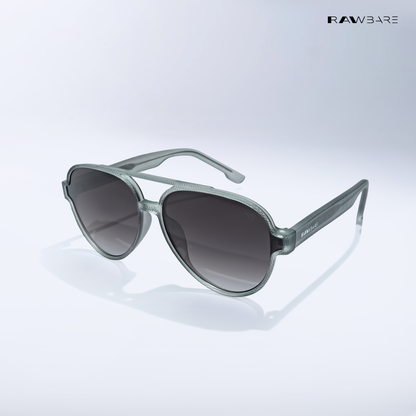 Rann Ray - Ash Blackline Aviator Sunglasses - RB2713