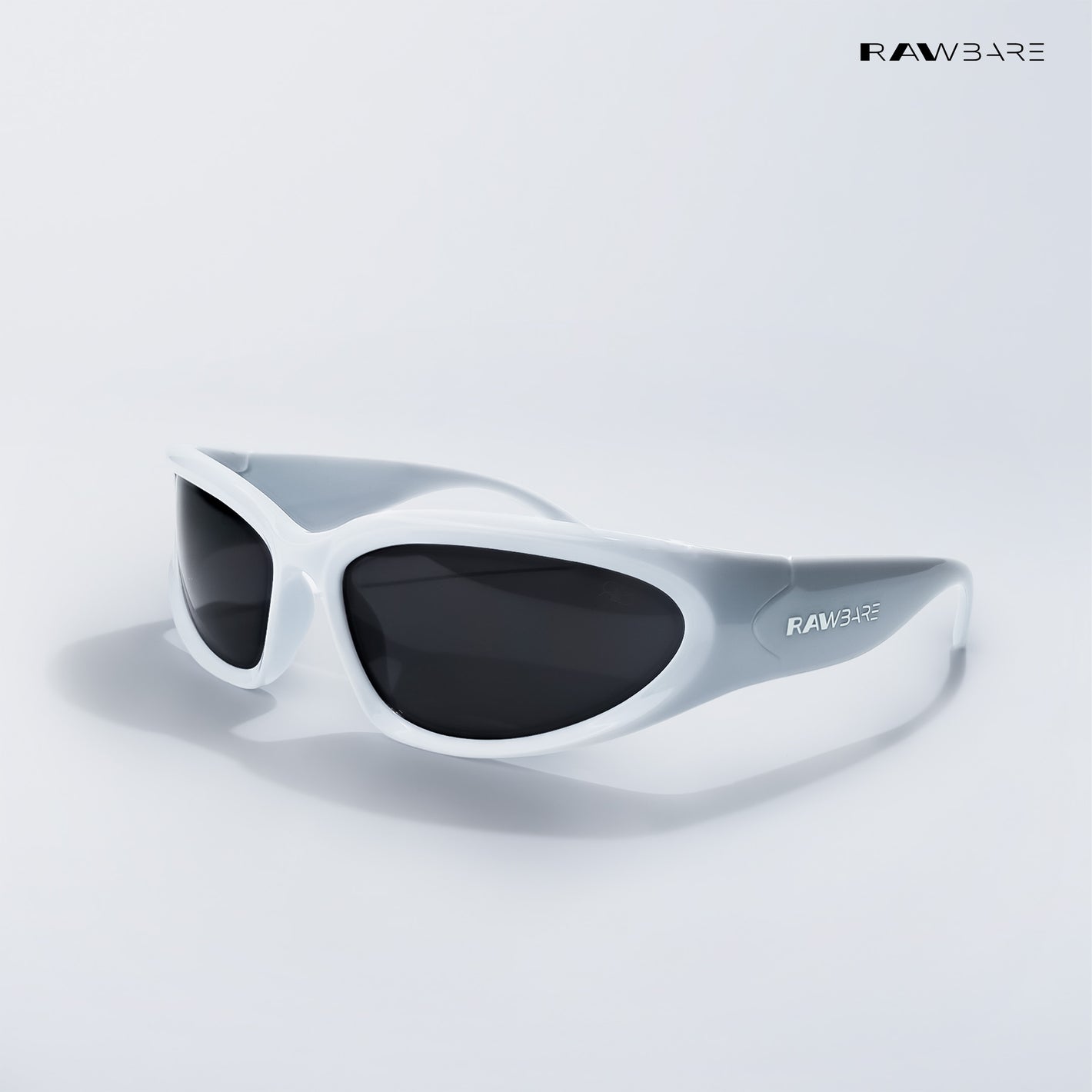 Street Phantom - Monochrome Rush Wraparound Sunglasses - RB2753