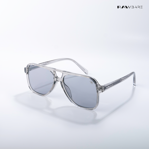 Patiala Drop - Stone Dust Geometric Aviator Sunglasses - RB2542