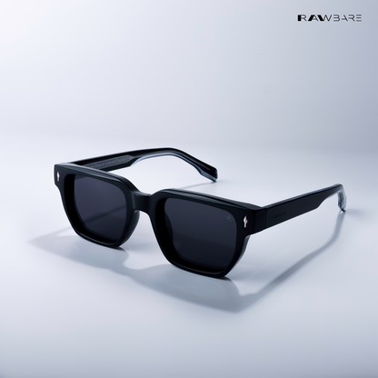 Classic Roamer - Black Polarized Wayfarer Sunglasses - RB2452