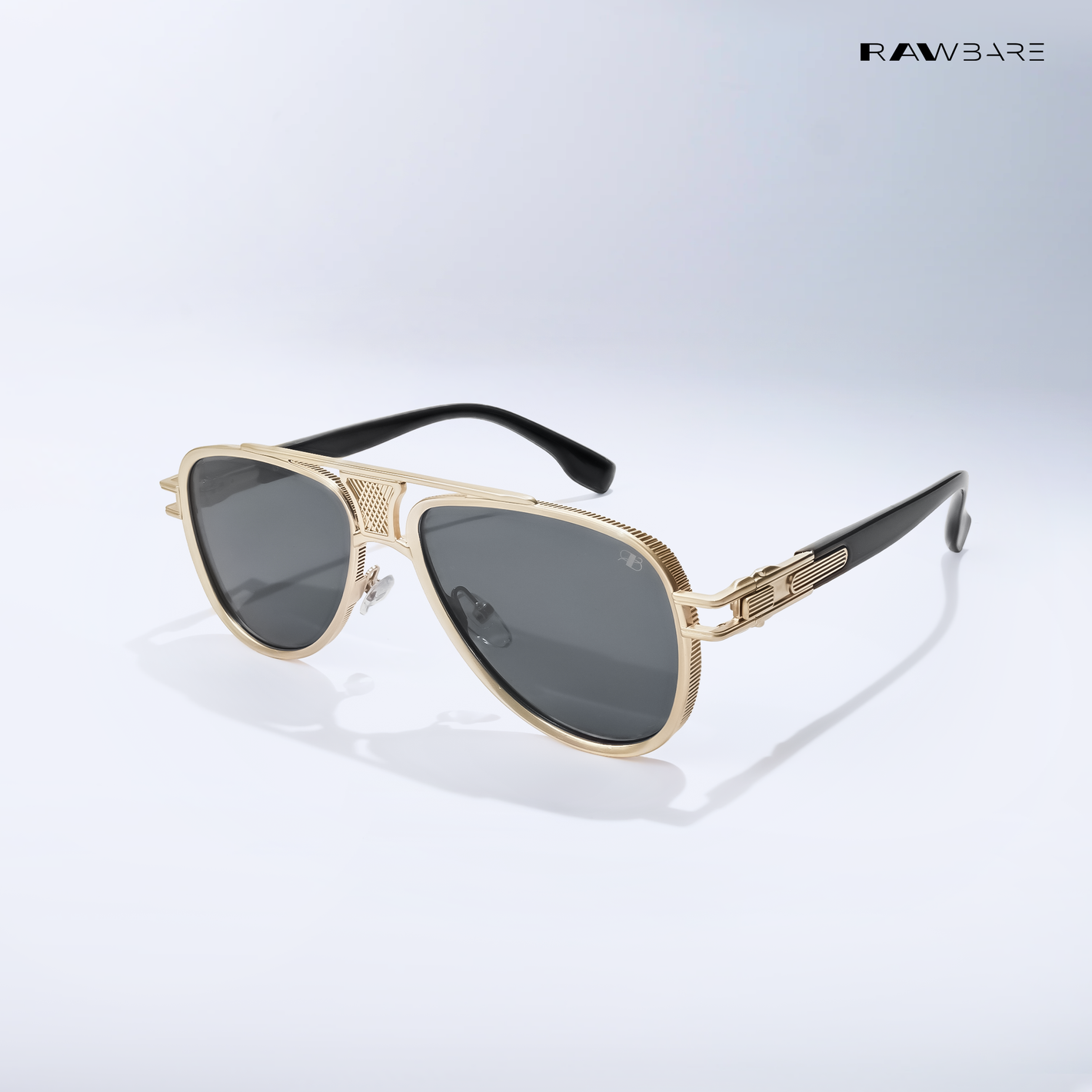 Nivex - Black Gold Aviator Sunglasses - RB2686BG