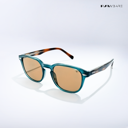 Coorg Cove - Terra Blue Square Sunglasses - RB2710