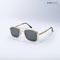 Oxxo - Black Gold Square Aviator Sunglasses - RB2684BG