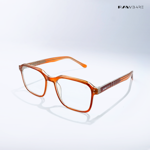 Ivox - Orange Square Bluecut Eyewear - RB2702