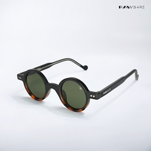 Shillong Shades - Cheetah Fade Round Sunglasses - RB2621