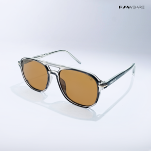 Coonoor Crest - Deep Bark Aviator Sunglasses - RB2695
