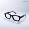 Vintage Cube - Black Rectangle Bluecut Eyewear - RB2402