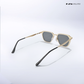 Kalt - Black Gold Rounded Square Sunglasses - RB2680BG